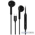 EB500 USB-C Stereo Metal Earphones with Mic  Black